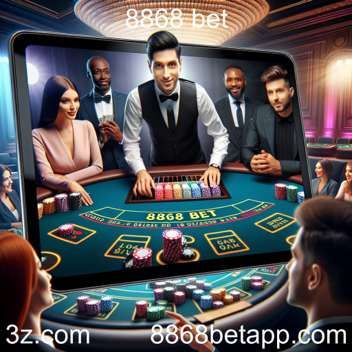 Mesa ao Vivo: A Emoção do Jogo em Tempo Real na 8868 Bet